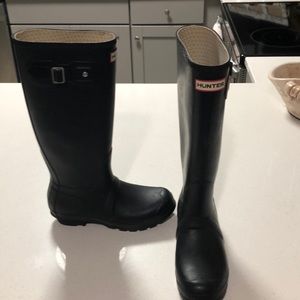 Hunter rain boots - black